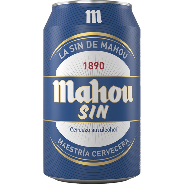 CERVEZA MAHOU SIN ALCOCOL