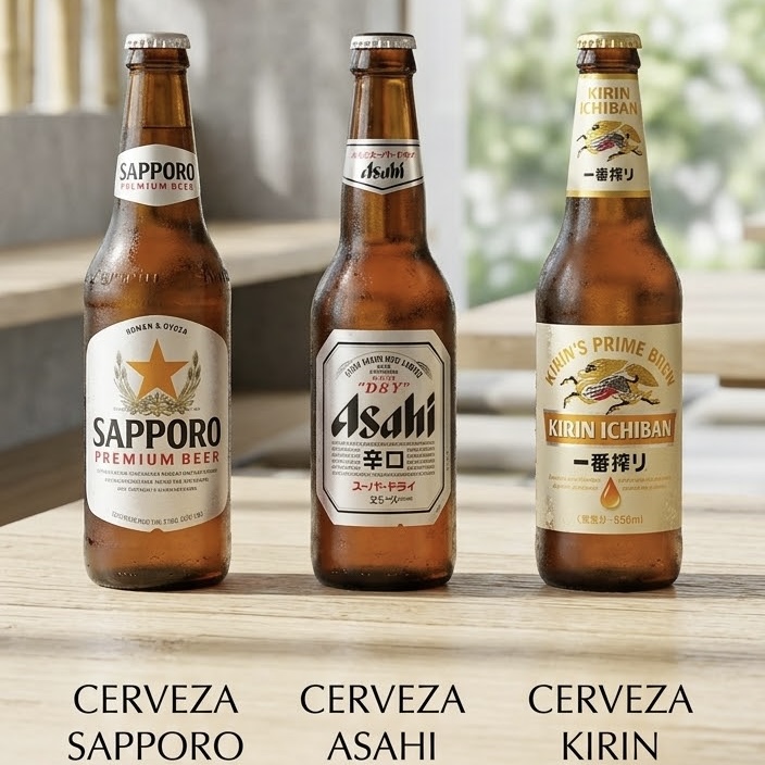 Cerveza Kirin / Asahi /Sapporo（+1€）